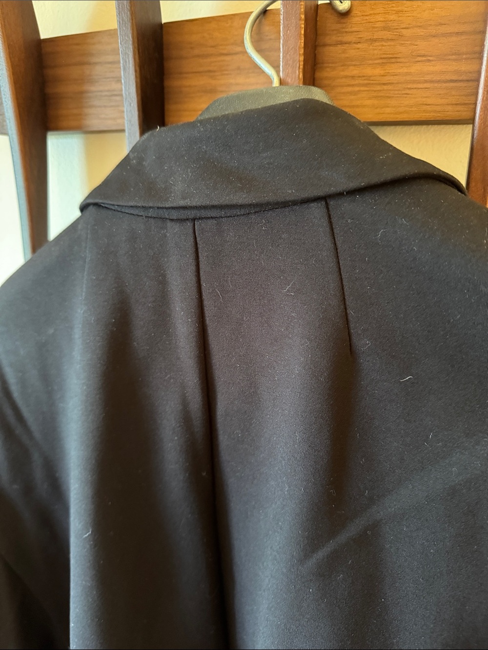 Old Navy Women's Black Single-Button Notch Lapel Stretch Blazer - Picture 8 of 10